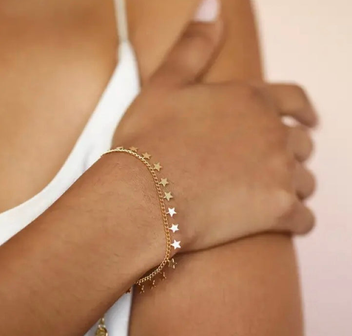 Tiny Star Charm Bracelet