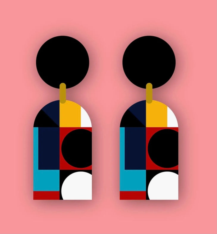 Bauhaus Statement Earrings
