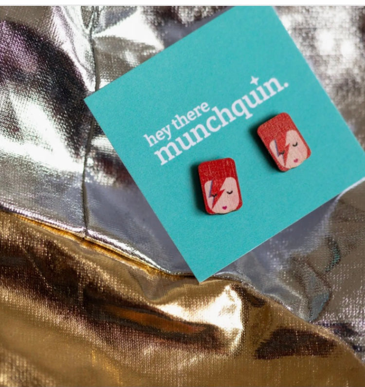 Little Icons Bowie Studs