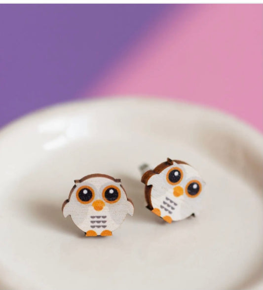 Little Owl Studs